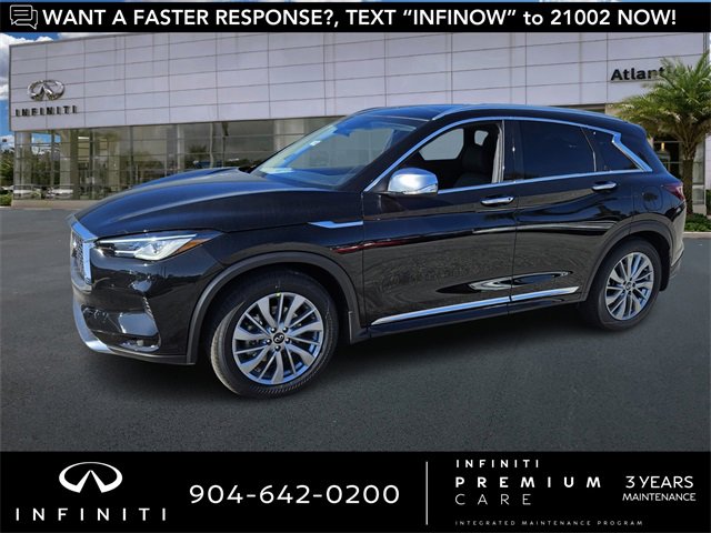 New 2025 INFINITI QX50 Luxe w/ Accent Package