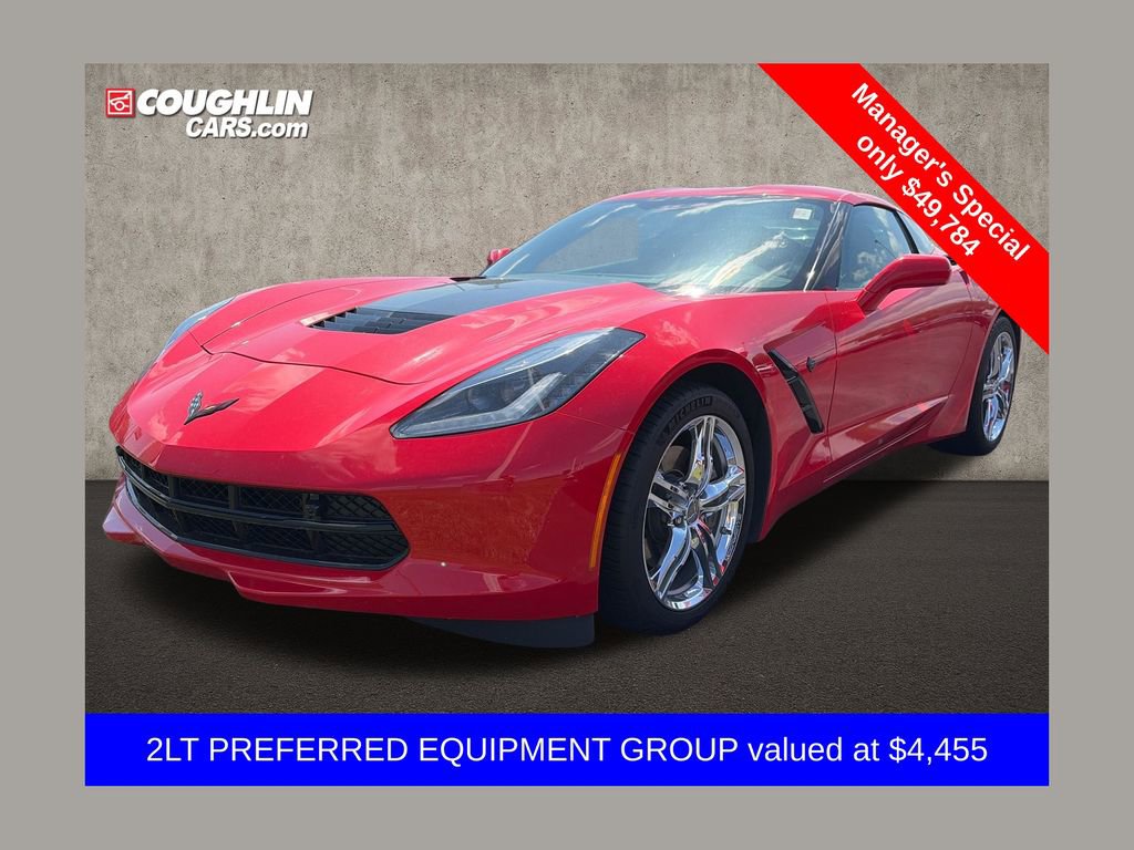 Used 2017 Chevrolet Corvette Stingray Coupe w/ 2LT Preferred Equipment Group RWD image 1