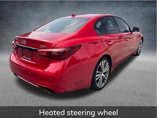 Certified 2023 INFINITI Q50 Sensory w/ All Weather Package AWD/4WD image 9