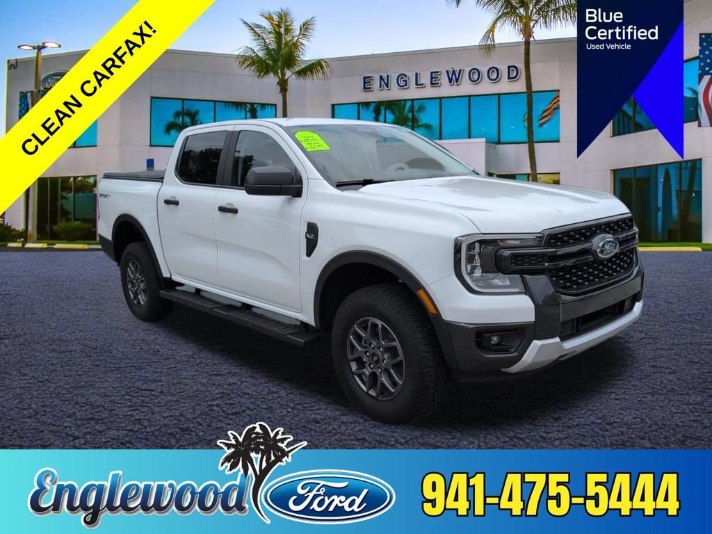Certified 2025 Ford Ranger XLT w/ Trailer Tow Package