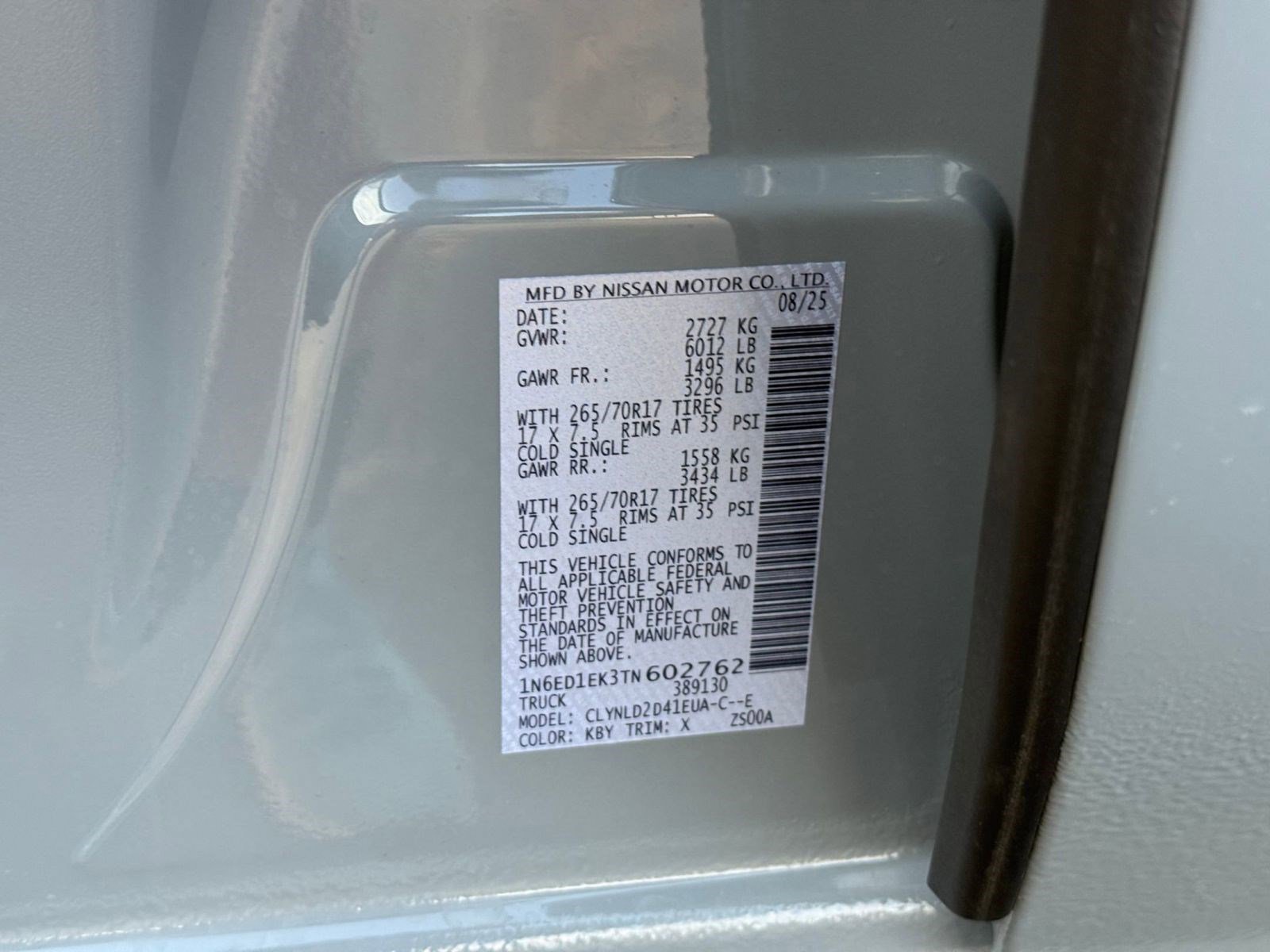 New 2026 Nissan Frontier PRO-4X w/ Pro-4x Convenience Package image 21