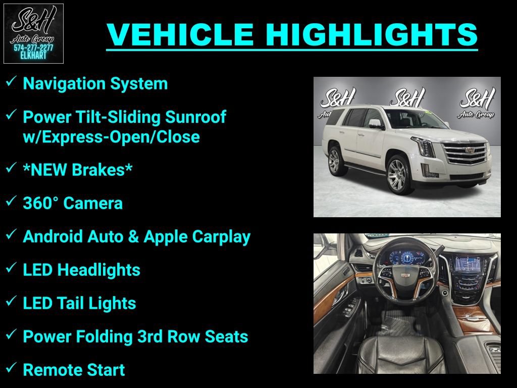 Used 2019 Cadillac Escalade Luxury AWD/4WD image 3