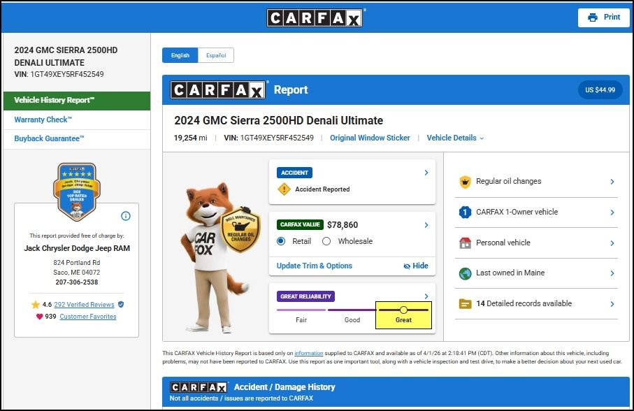 Used 2024 GMC Sierra 2500 Denali Ultimate image 12