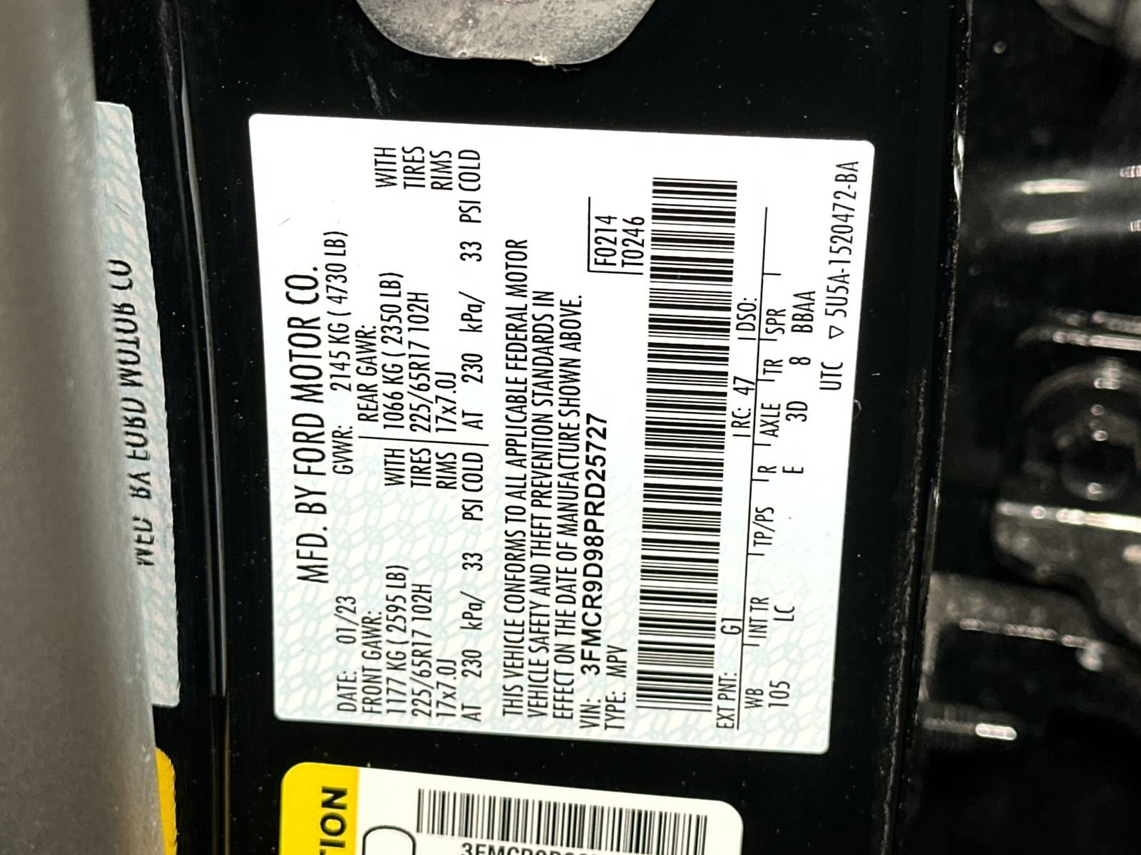 Used 2023 Ford Bronco Sport Badlands image 36