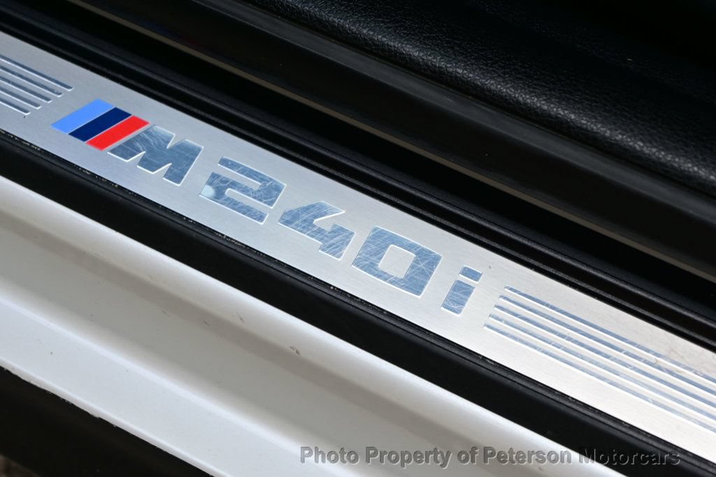 Used 2017 BMW M240i Convertible RWD image 52