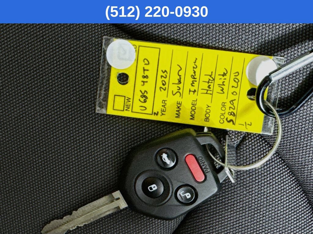Certified 2025 Subaru Impreza 2.0i AWD/4WD image 35
