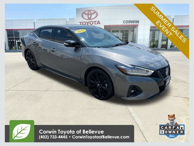 Used 2021 Nissan Maxima SR w/ Sport Mat Group