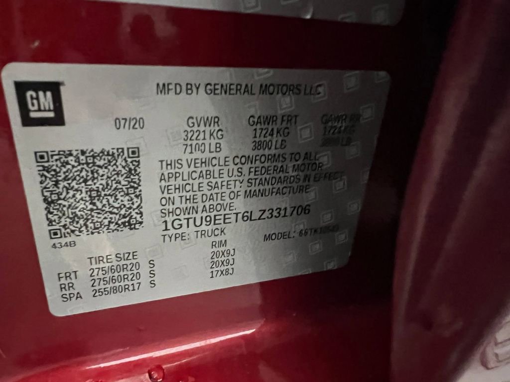 Used 2020 GMC Sierra 1500 AT4 w/ AT4 Premium Package AWD/4WD image 19