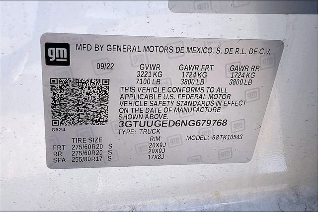 Used 2022 GMC Sierra 1500 Denali AWD/4WD image 14