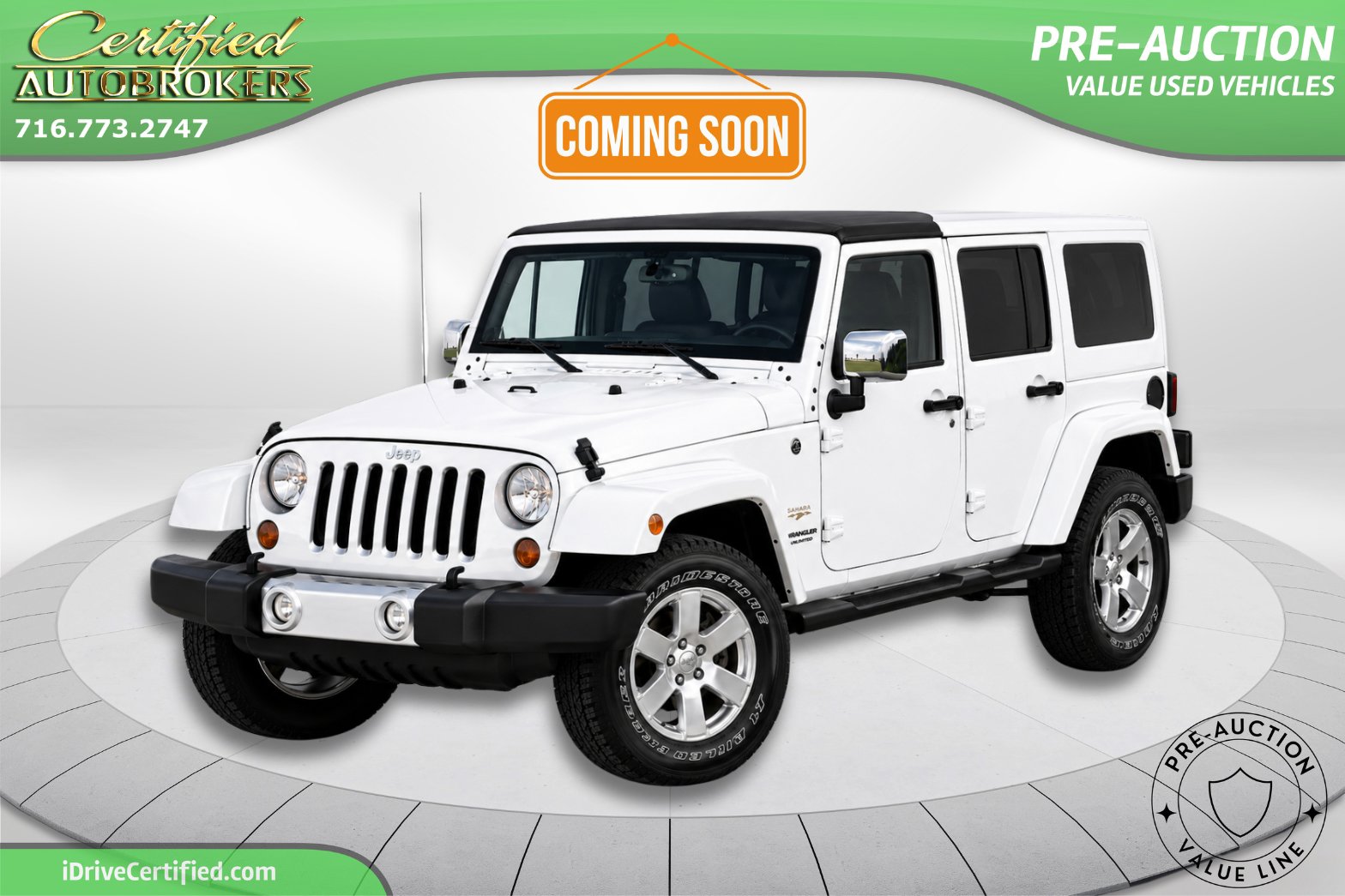 Used 2013 Jeep Wrangler Unlimited Sahara w/ Dual Top Group AWD/4WD image 1