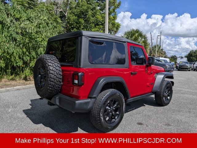 Certified 2022 Jeep Wrangler Sport AWD/4WD image 3