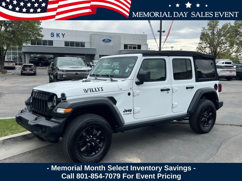 Used 2020 Jeep Wrangler Unlimited Sport