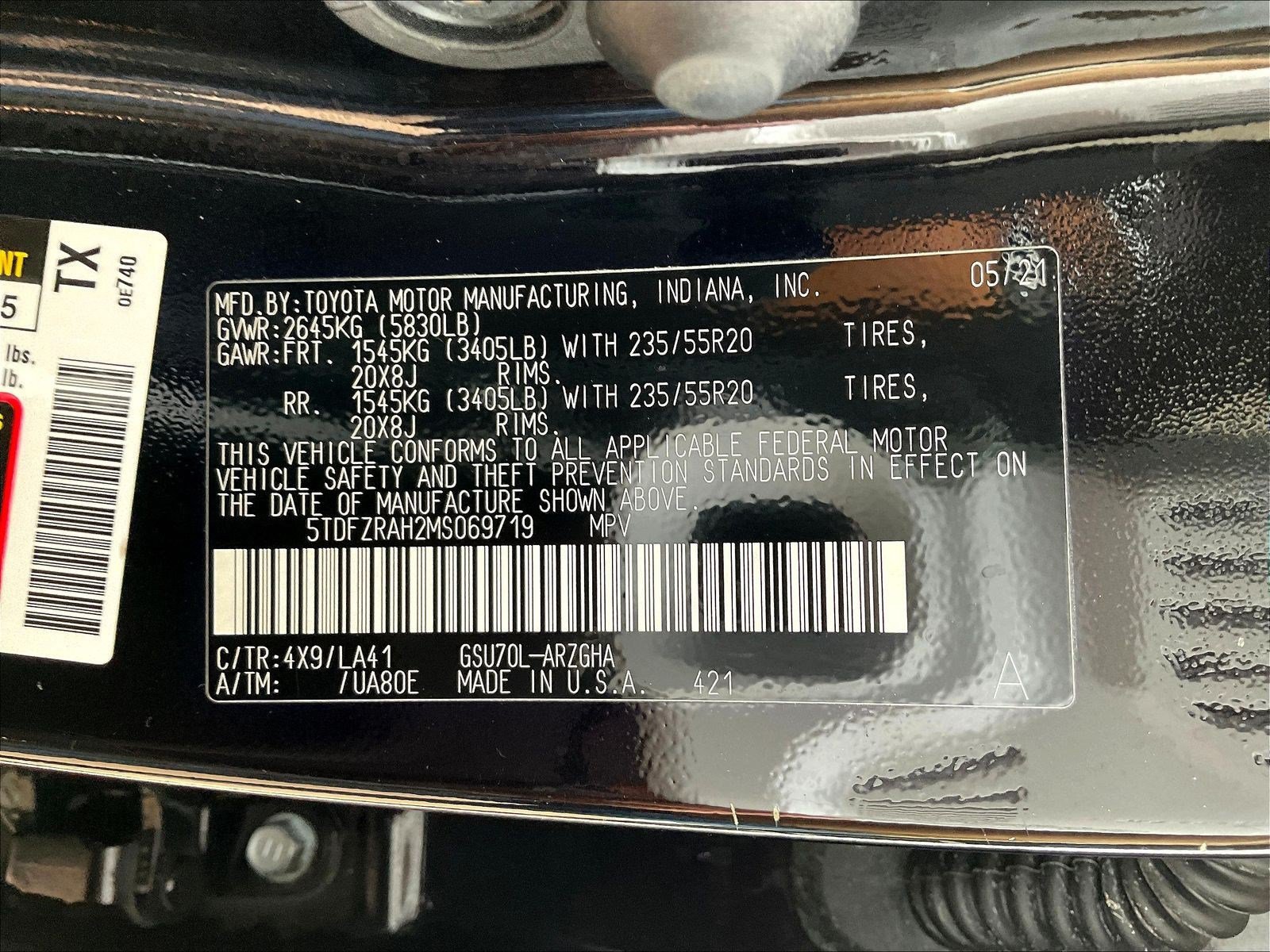 Used 2021 Toyota Highlander Platinum FWD image 19