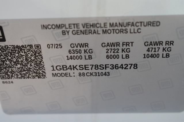New 2025 Chevrolet Silverado 3500 W/T w/ WT Convenience Package AWD/4WD image 37