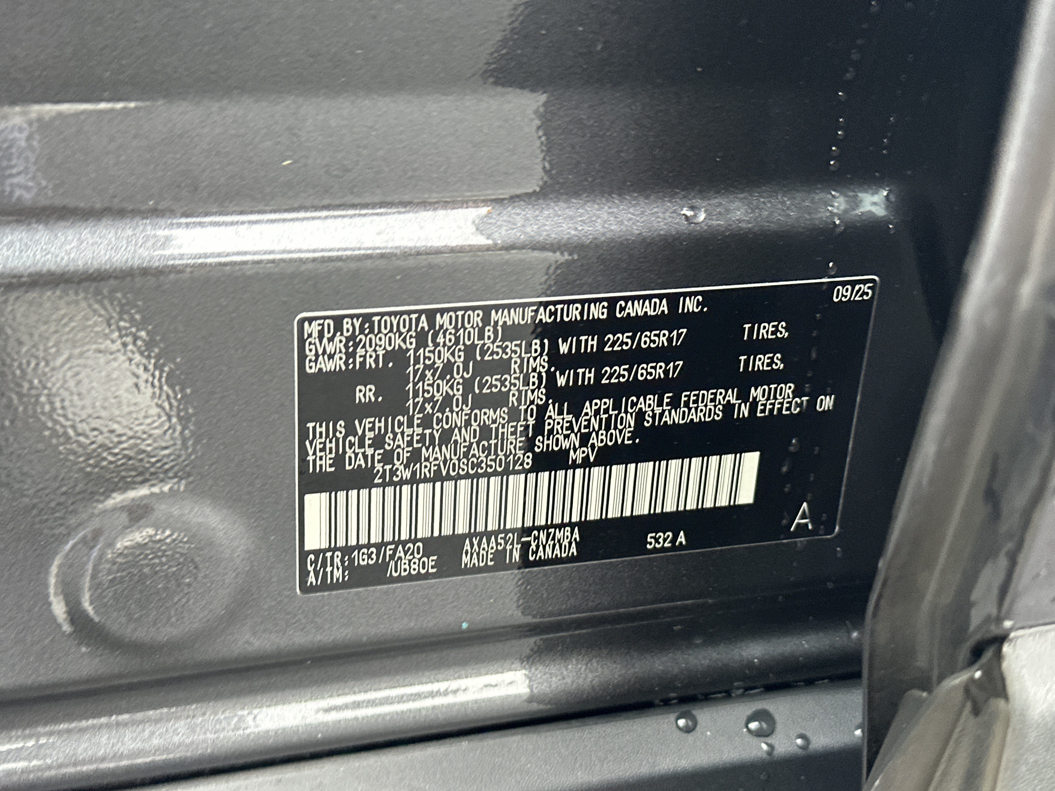 Used 2025 Toyota RAV4 XLE w/ Convenience Package FWD image 32