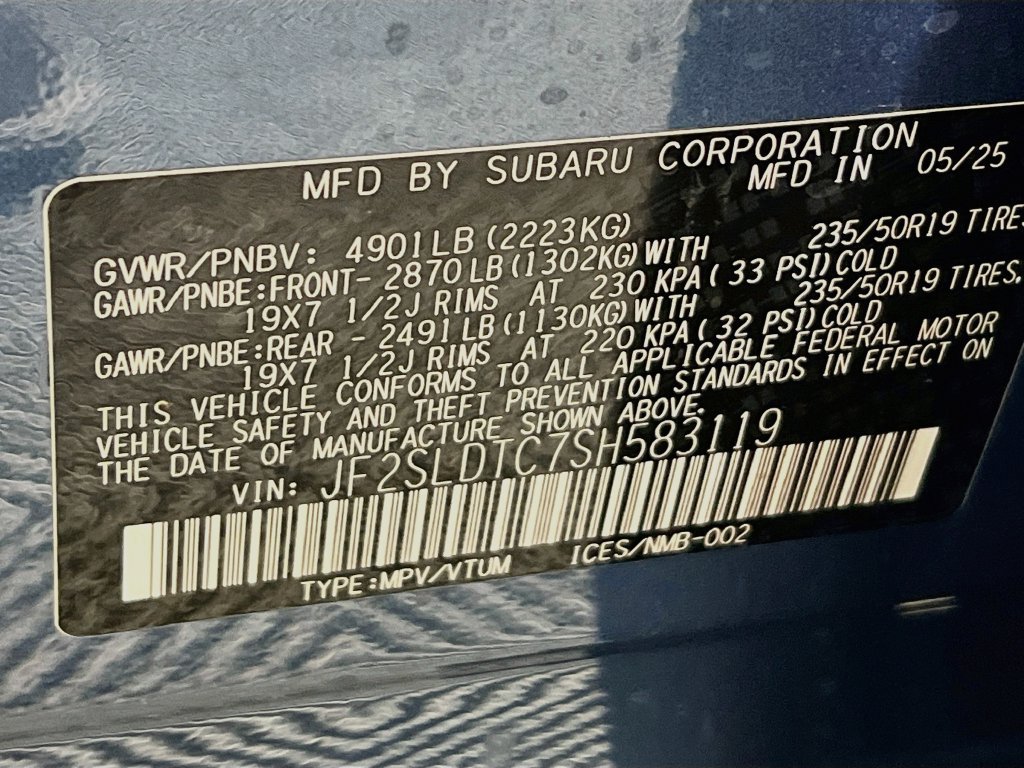 Certified 2025 Subaru Forester Touring w/ Popular Package - Touring AWD/4WD image 26