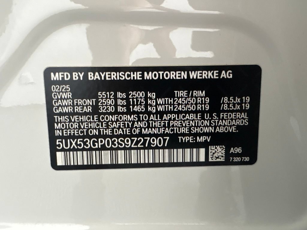Certified 2025 BMW X3 xDrive30i w/ Convenience Package AWD/4WD image 33