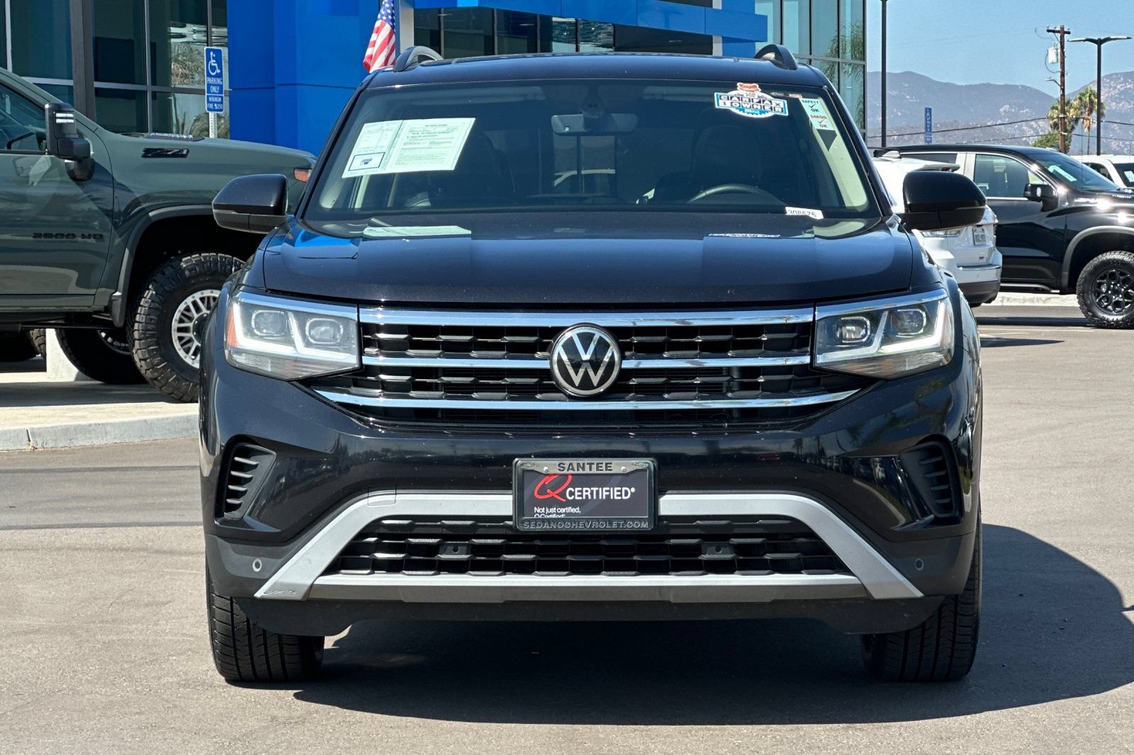 Used 2022 Volkswagen Atlas SE AWD/4WD image 9