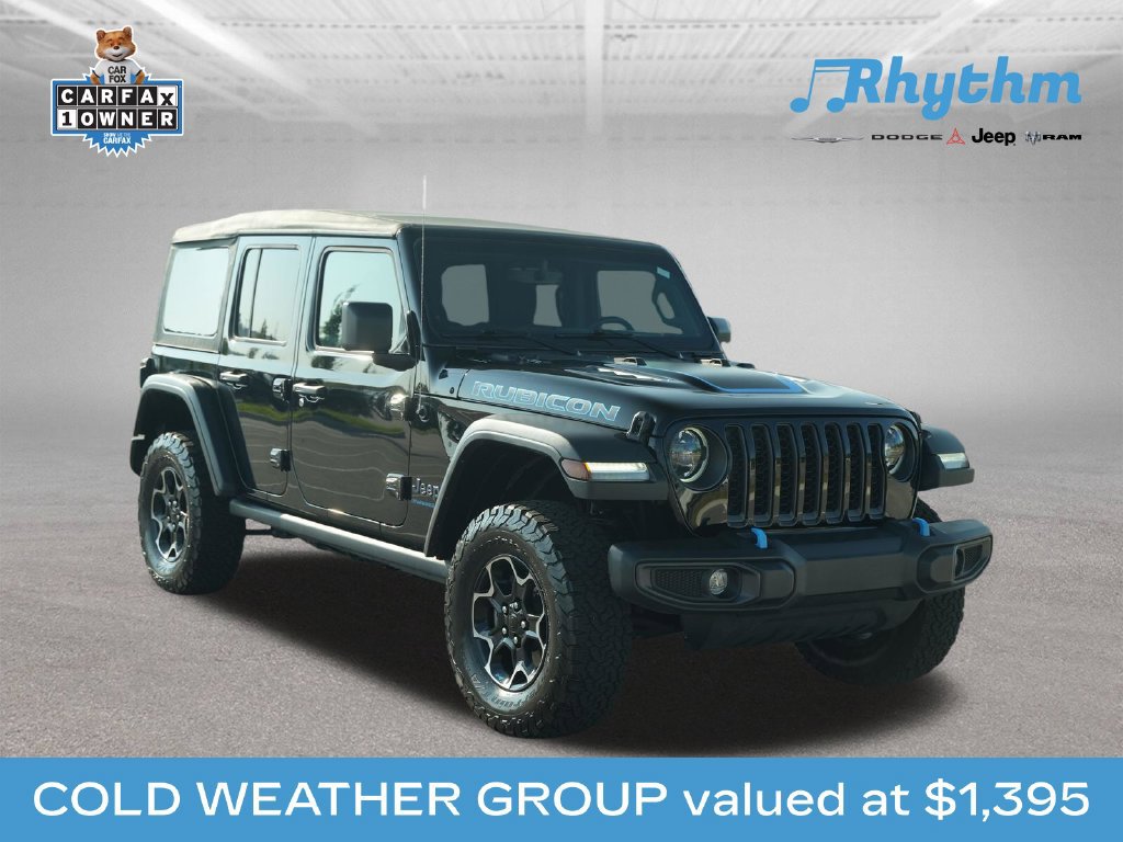 Used 2023 Jeep Wrangler Unlimited Rubicon 4xe w/ Cold Weather Group