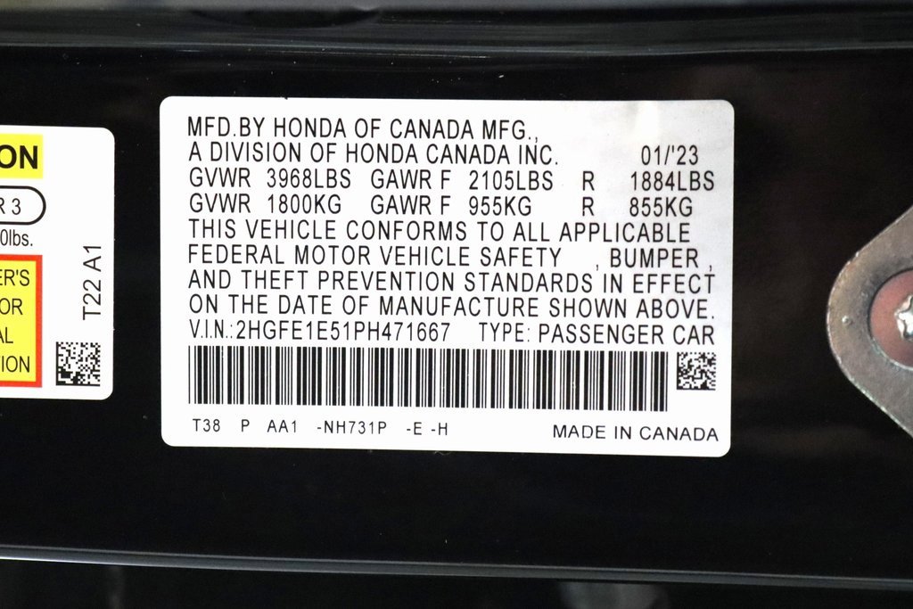 Used 2023 Honda Civic Si image 30