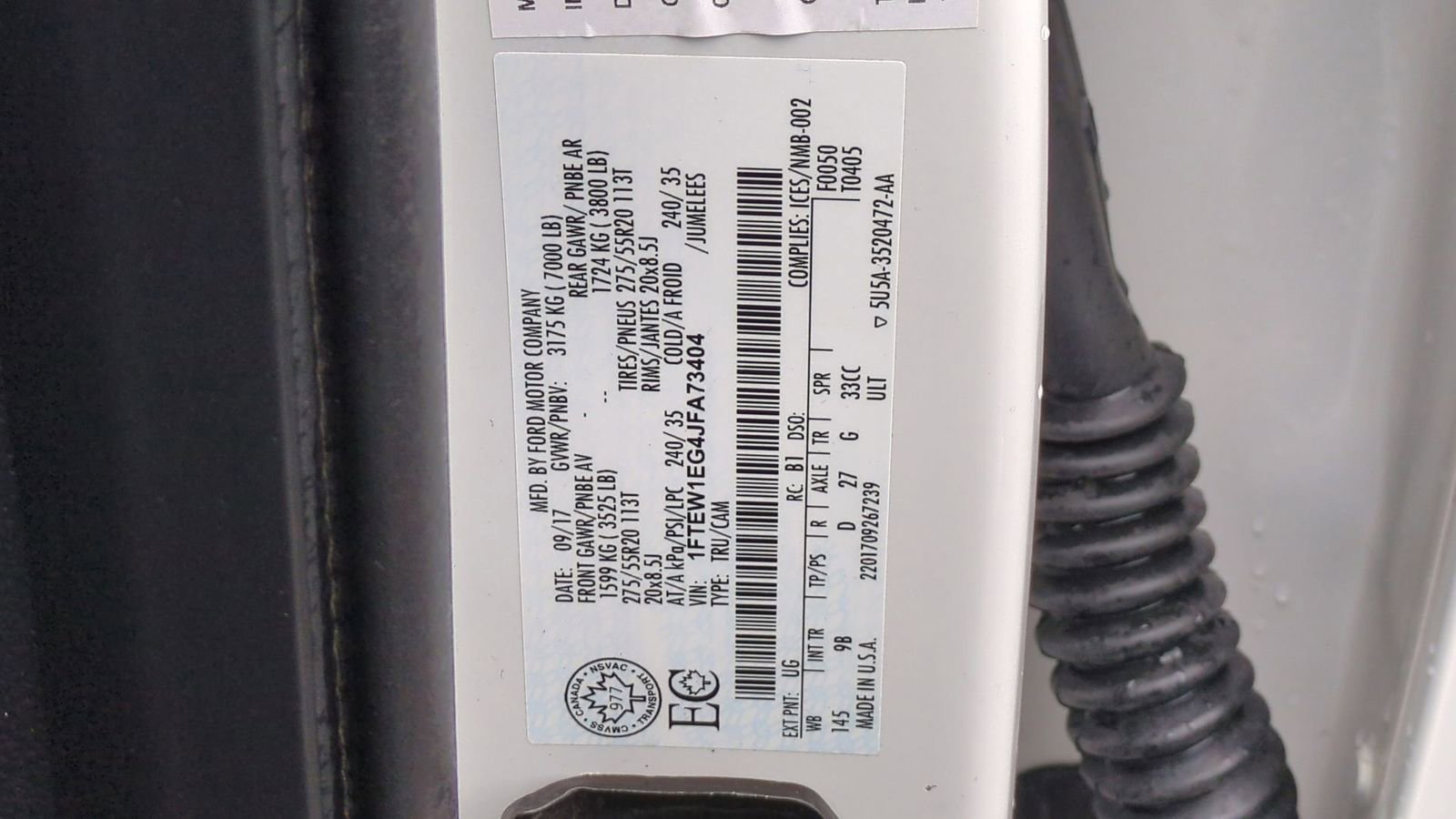 Used 2018 Ford F150 Platinum w/ Technology Package image 39