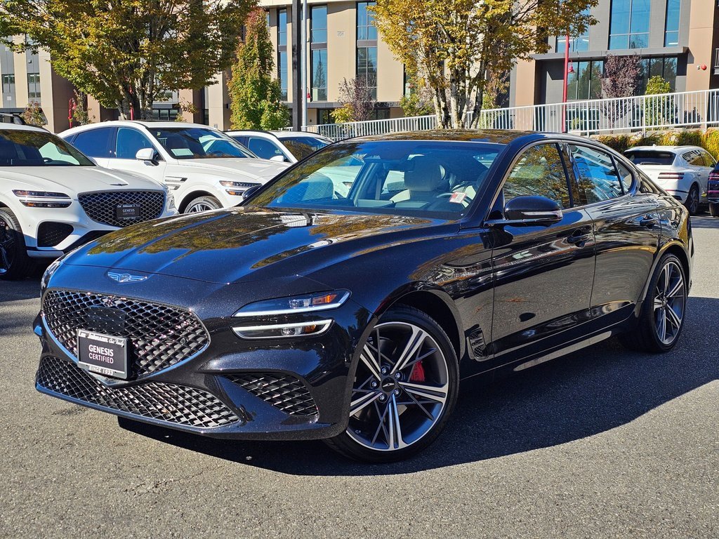Certified 2025 Genesis G70 3.3T Advanced w/ Sport Prestige Package