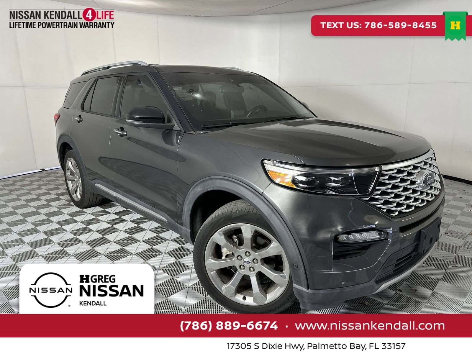 Used 2020 Ford Explorer Platinum w/ Premium Technology Package AWD/4WD image 1