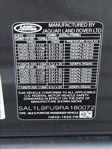 Used 2024 Land Rover Range Rover Sport Dynamic SE AWD/4WD image 23