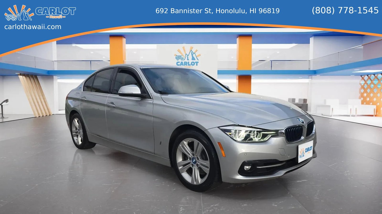 Used 2017 BMW 330e RWD image 2