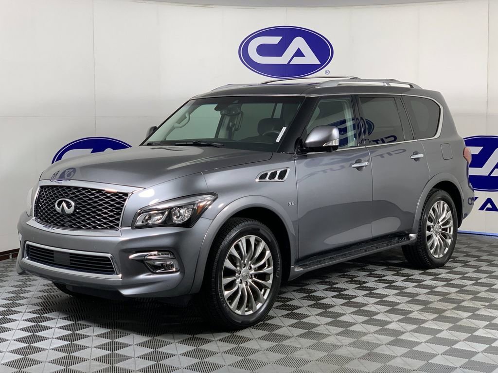 Used 2017 INFINITI QX80 4WD w/ Driver Assistance Package image 7