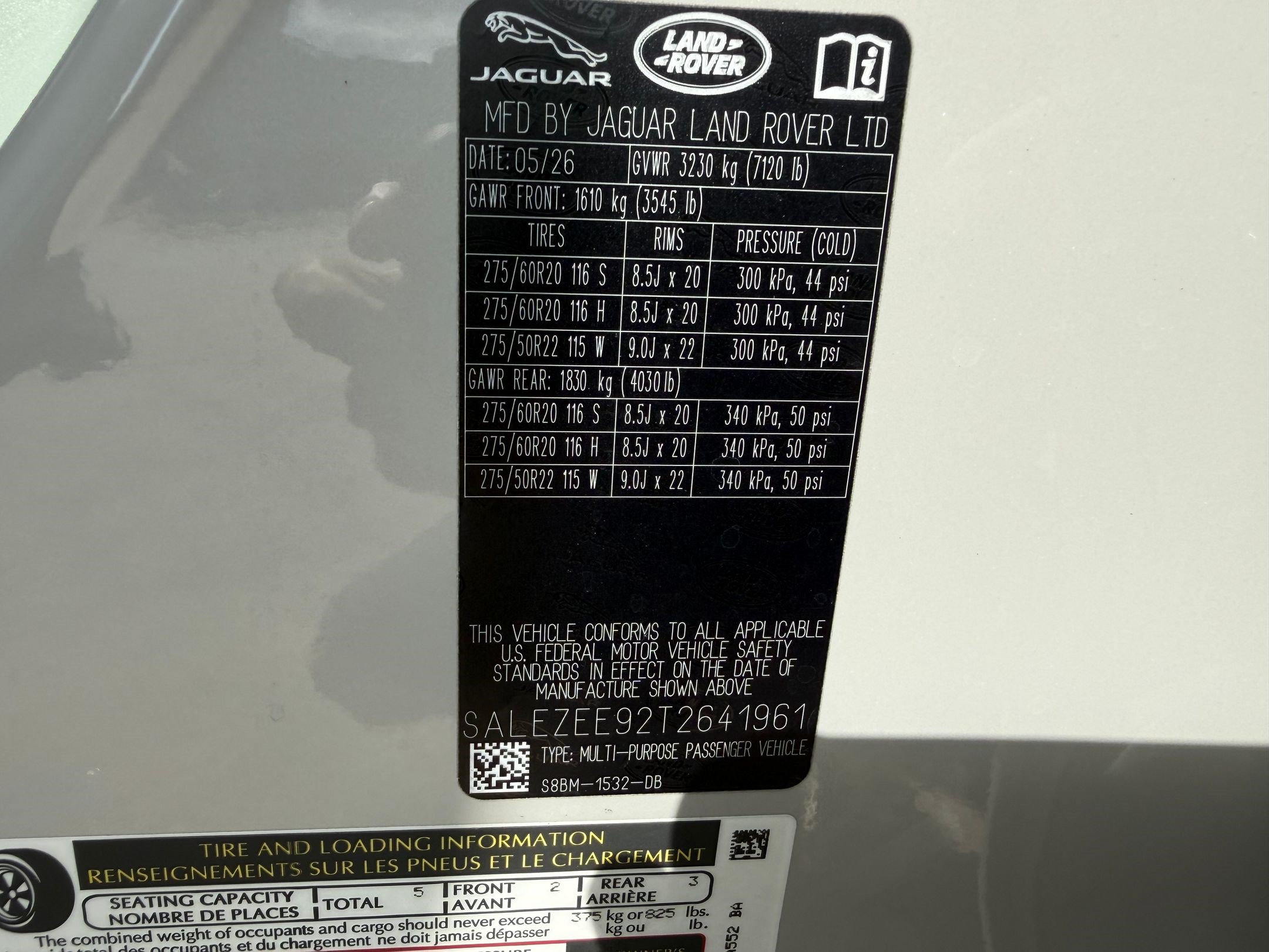 New 2026 Land Rover Defender 110 OCTA AWD/4WD image 26