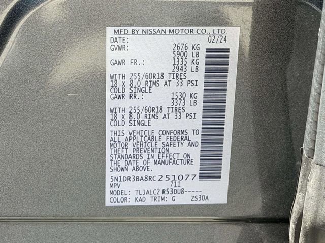 Used 2024 Nissan Pathfinder SV FWD image 25