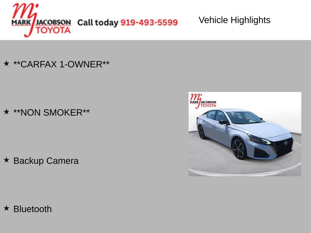 Used 2024 Nissan Altima 2.5 SR FWD image 6