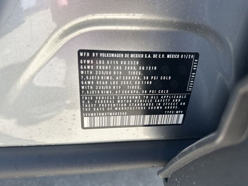 New 2026 Volkswagen Tiguan SE AWD/4WD image 28