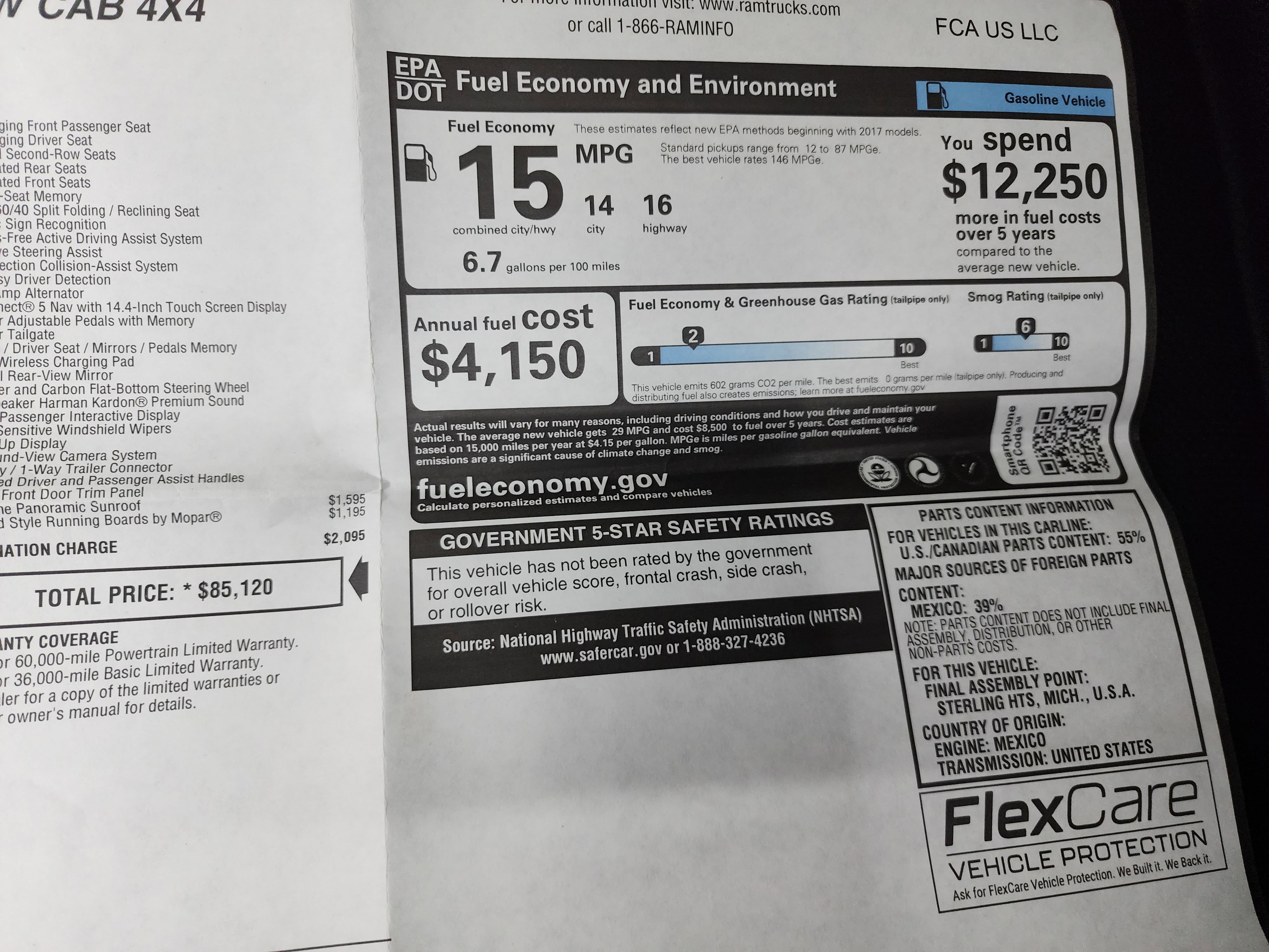 Used 2026 RAM 1500 RHO w/ RHO Level 1 Equipment Group image 69