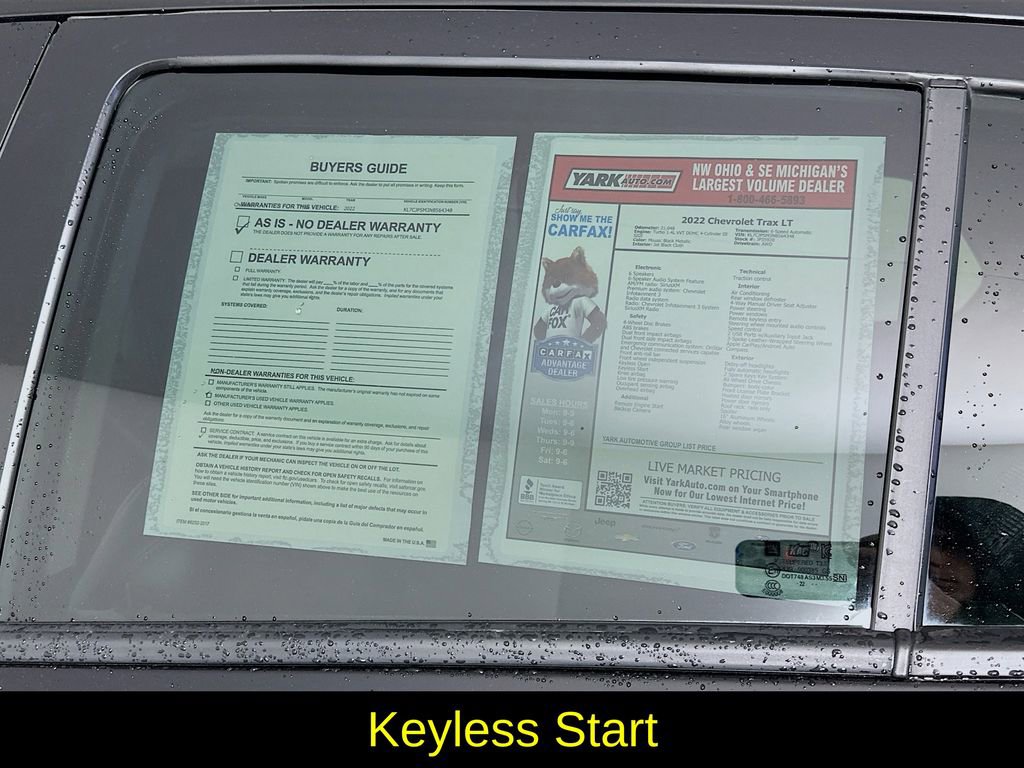 Used 2022 Chevrolet Trax LT w/ LT Convenience Package image 13