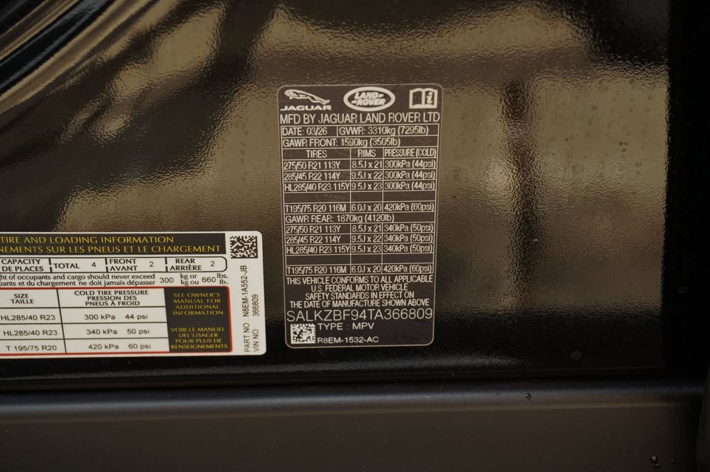New 2026 Land Rover Range Rover SV AWD/4WD image 44