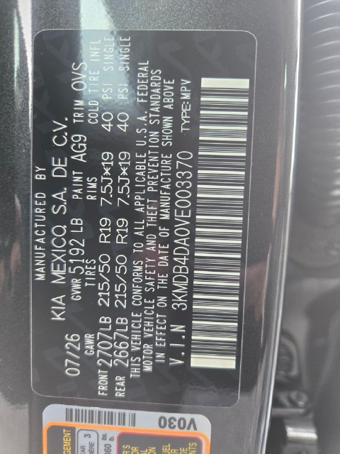 New 2027 Kia EV3 Wind w/ Wind Fwd Nightfall Package image 23