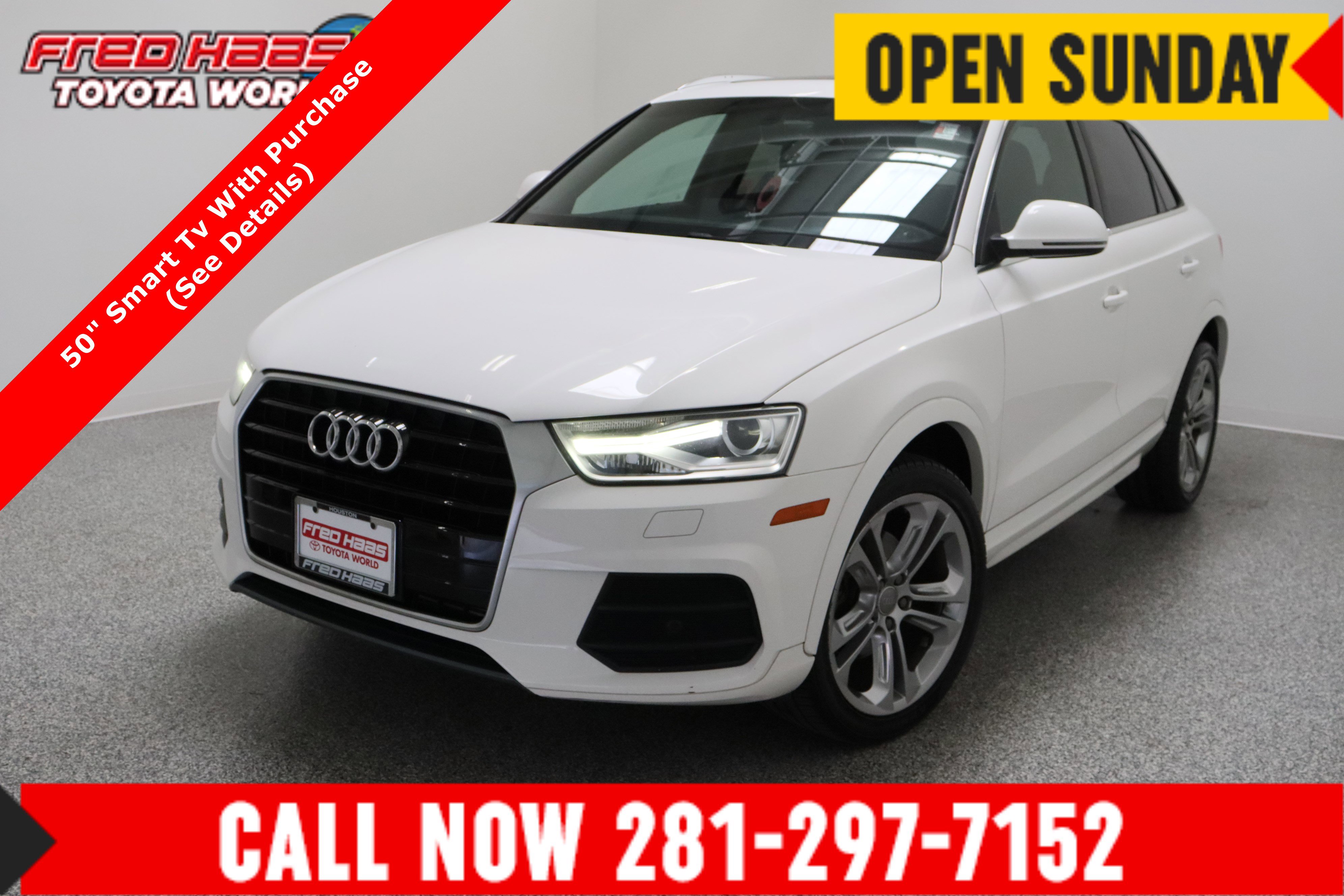 Used 2017 Audi Q3 2.0T Premium Plus w/ Premium Plus Package FWD image 1