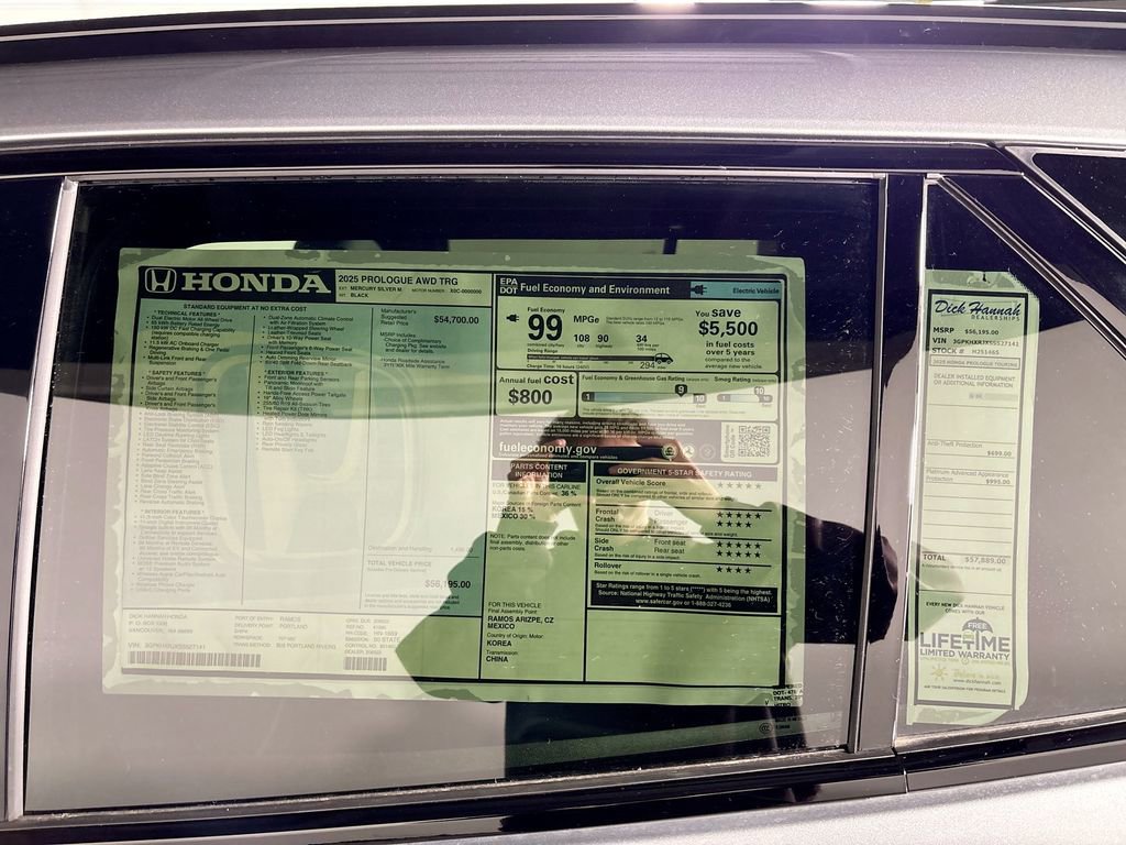 New 2025 Honda Prologue Touring image 25