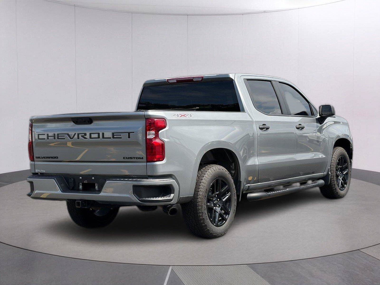 Certified 2026 Chevrolet Silverado 1500 Custom w/ Turbomax Blackout Package AWD/4WD image 7