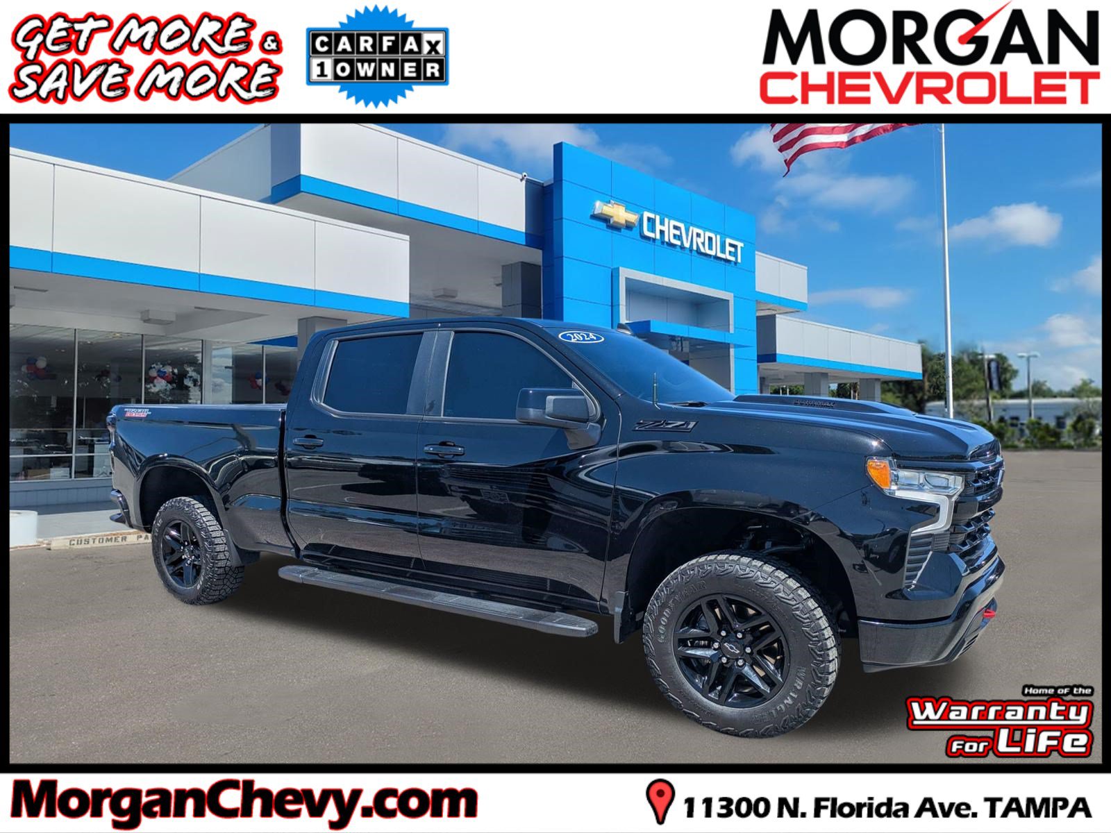 Used 2024 Chevrolet Silverado 1500 LT Trail Boss w/ Convenience Package II AWD/4WD image 1