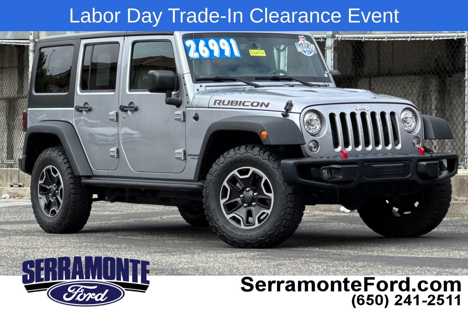 Used 2017 Jeep Wrangler Unlimited Rubicon