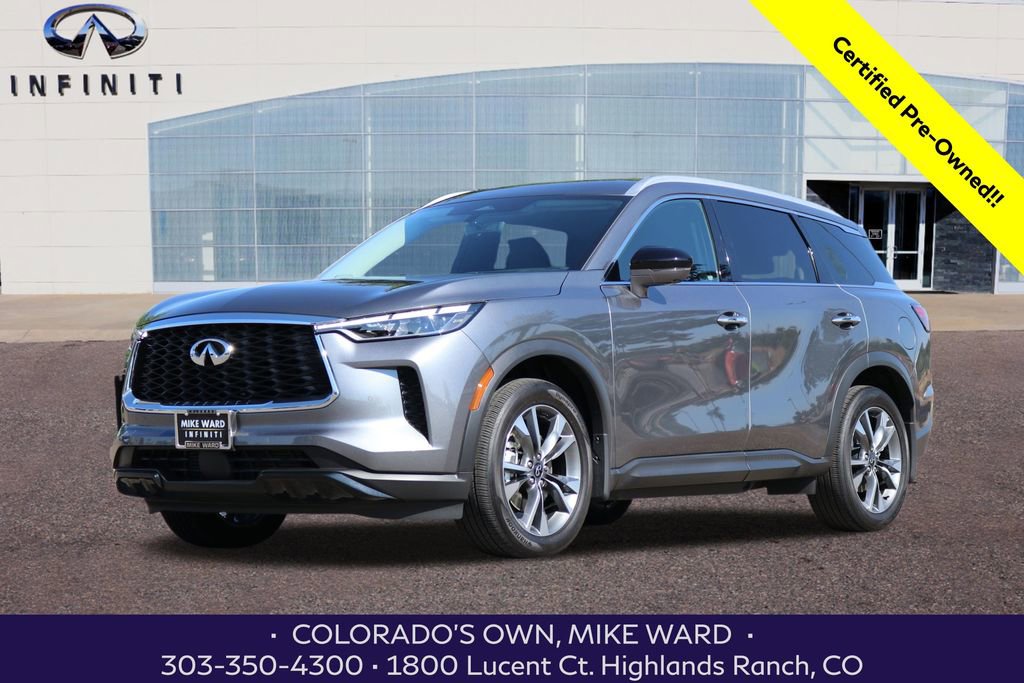 Certified 2025 INFINITI QX60 Luxe w/ Vision Package image 1