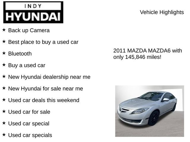 Used 2011 MAZDA MAZDA6 i Sport FWD image 7