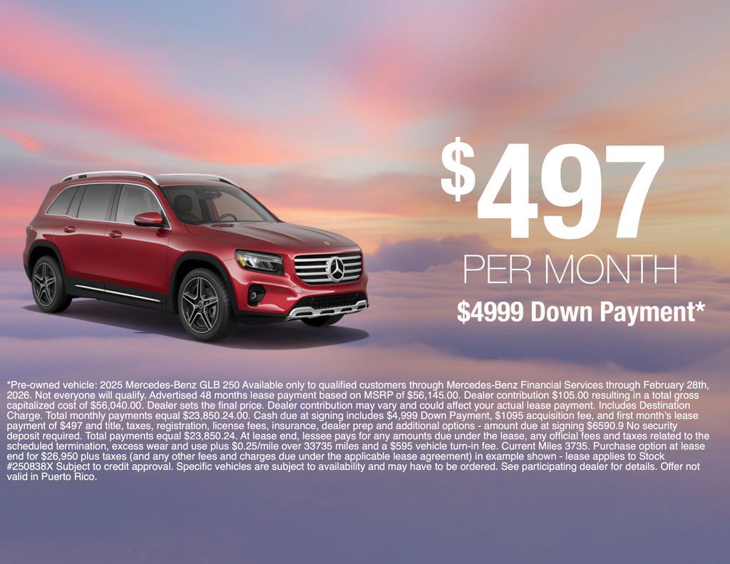 Certified 2025 Mercedes-Benz GLB 250 4MATIC image 3