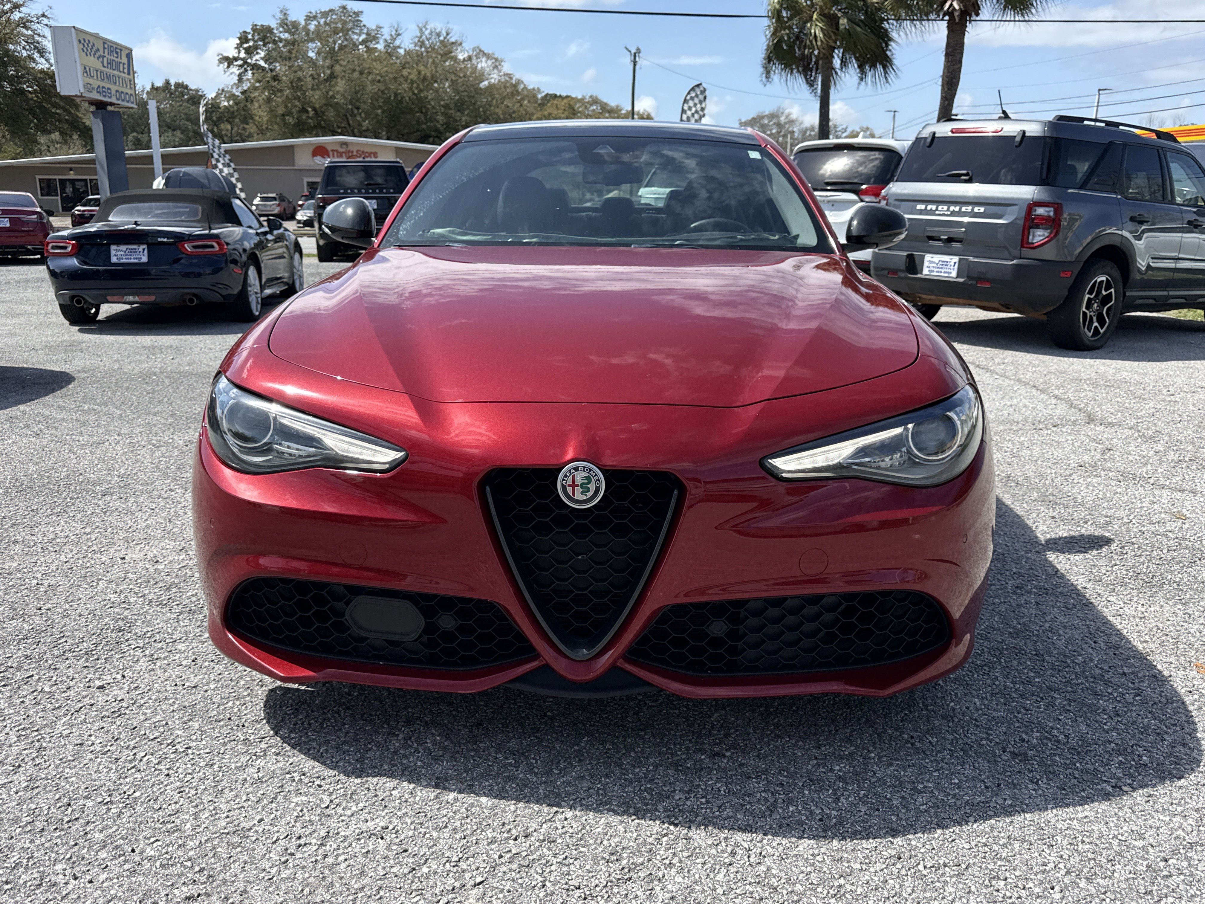 Used 2018 Alfa Romeo Giulia Ti Sport w/ Quick Order Package 22S Sport AWD/4WD image 8