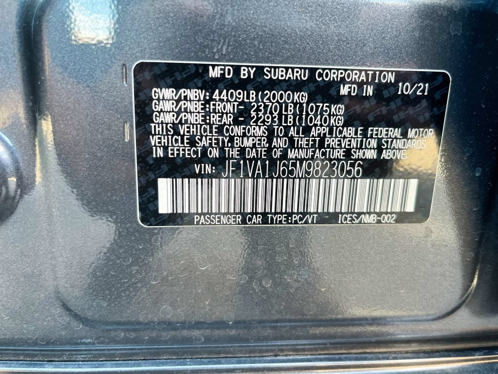 Used 2021 Subaru WRX Limited AWD/4WD image 79