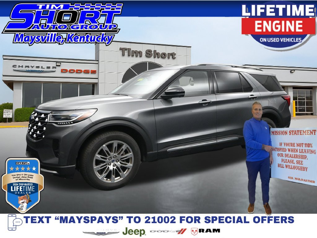 Used 2026 Ford Explorer Platinum