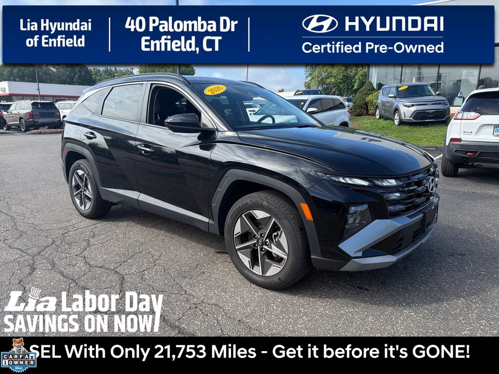 Certified 2026 Hyundai Tucson SEL Plus
